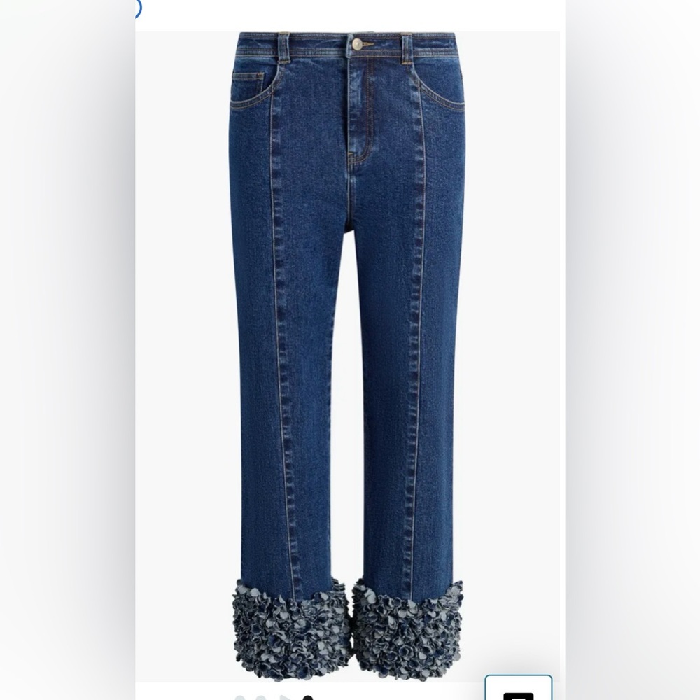 Cinq a sep Ethel petal jeans 0